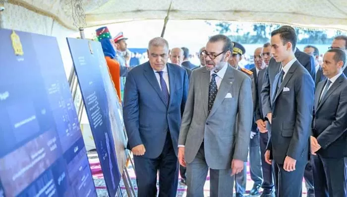SM le Roi lance la construction de la plateforme de réserves de première nécessité de la région de Rabat-Salé-Kénitra