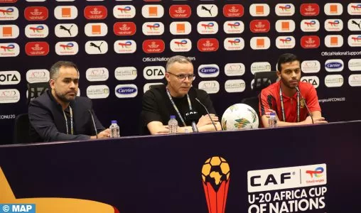 CAN U20/ Mohamed Ouahbi : La sélection marocaine vise désormais le titre