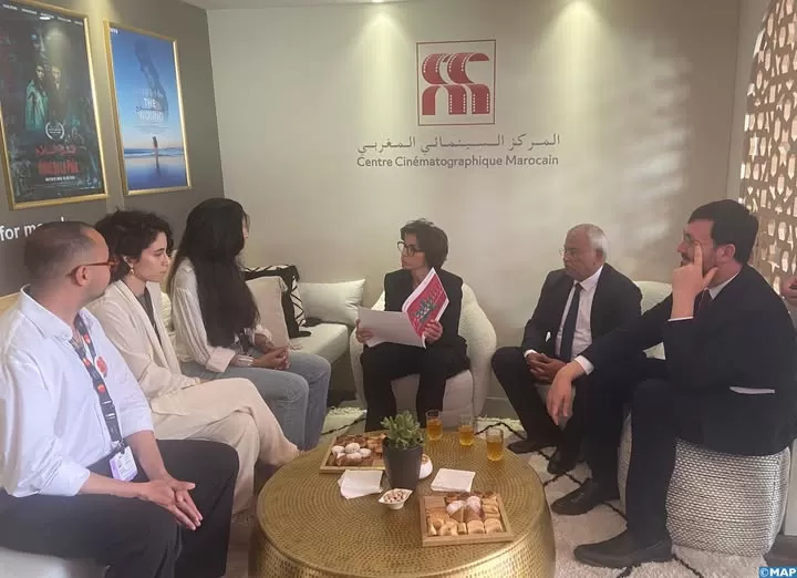 Festival de Cannes: La ministre française de la Culture visite le pavillon marocain
