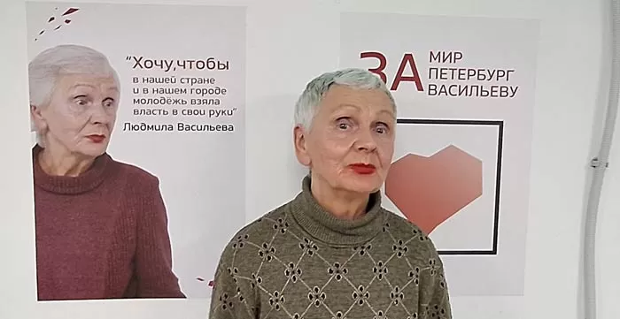 Lioudmila Vassilieva , l’octogénaire face à ses juges pour avoir demandé « la paix »