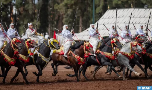 Coup d'envoi à Rabat du 24è Trophée Hassan II des arts équestres traditionnels « Tbourida »