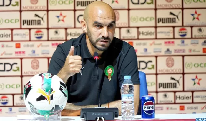 Walid Regragui : Les matchs amicaux contre la Tunisie et le Bénin sont une bonne opportunité pour avoir des certitudes avant la CAN