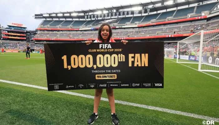 Une jeune supportrice du WAC devient la millionième spectatrice du Mondial des clubs