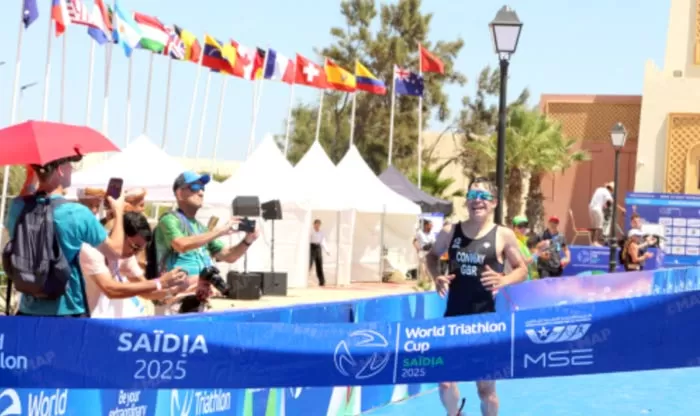 Coupe du monde de Triathlon Moulay El Hassan à Saïdia : Consécration du Britannique Oliver Conway et de la Russe Diana Isakova