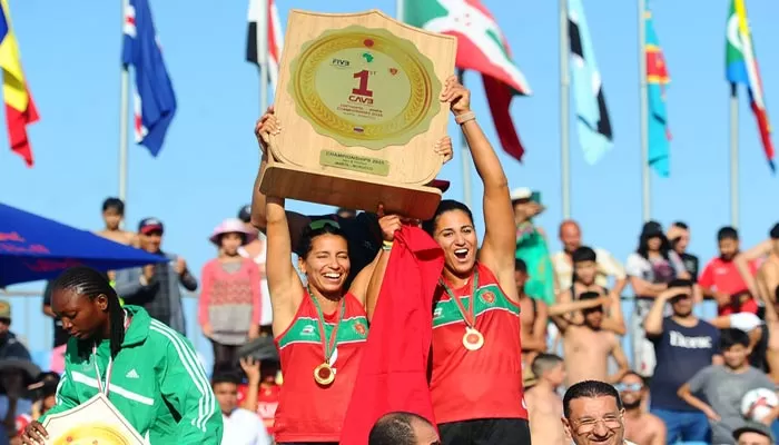 Beach-volley : Les sélections marocaines remportent le Championnat d’Afrique et accèdent aux Mondiaux