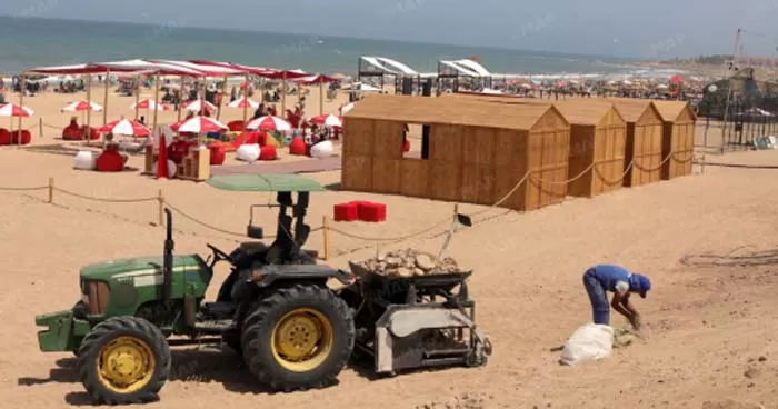 Série de mesures pour la réhabilitation des plages de Dar Bouazza