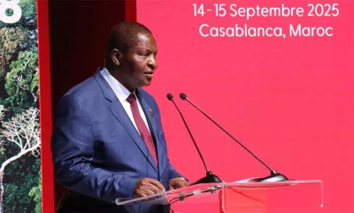 Le Président de la République centrafricaine salue le leadership africain « éclairé et exemplaire » de SM le Roi