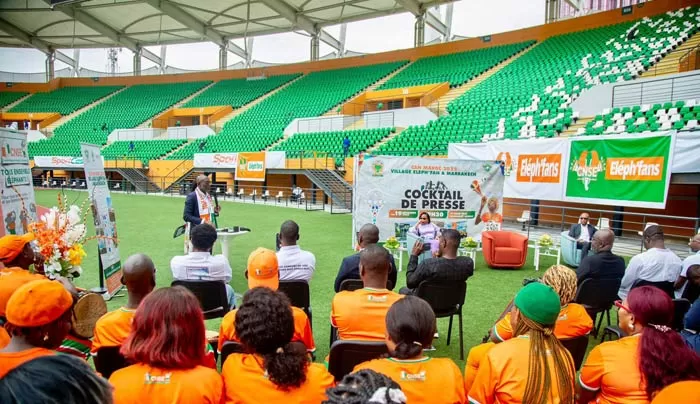 CAN 2025 : Présentation à Abidjan du Village « Eleph'FAN »
