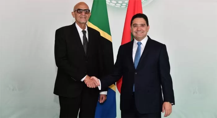 Nasser Bourita reçoit le président de l’Assemblée nationale de Tanzanie
